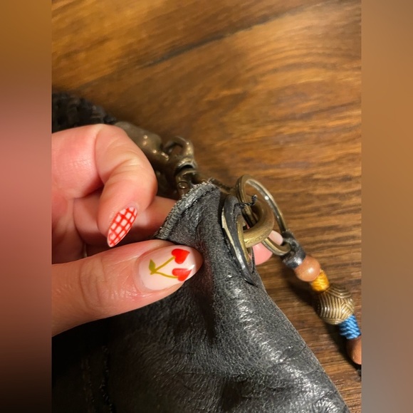 The Sak Black Textured Leather Shoulder Bag - Picture 8 of 12